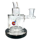UFO Percolated Dab Rig and Bong 18cm Black - The Bong Baron