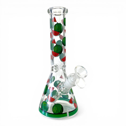 Watermelon Beaker Bong 25cm - The Bong Baron