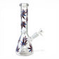 Weed Leaf Beaker Bong 25cm - The Bong Baron