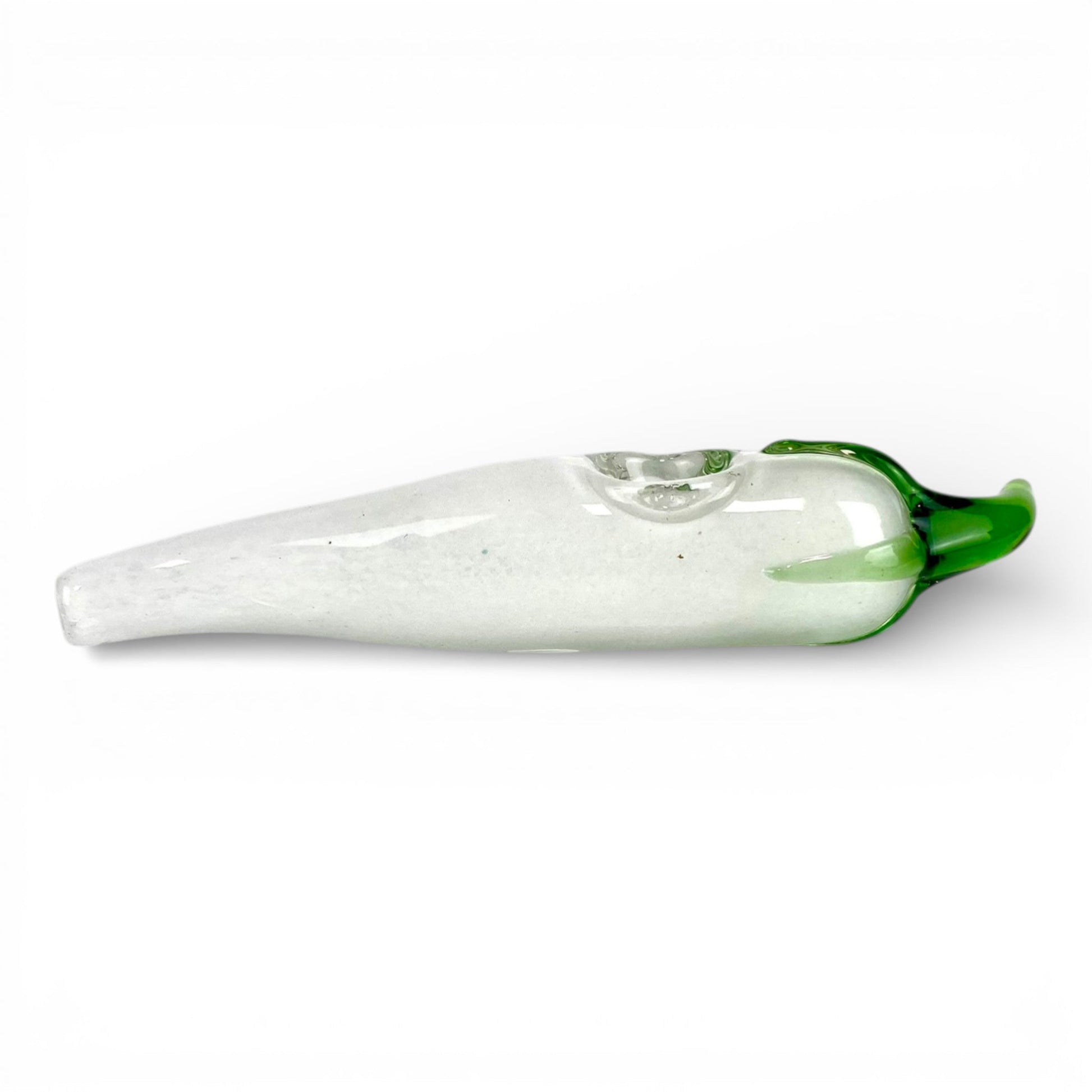 White Chilli Hash Pipe - The Bong Baron