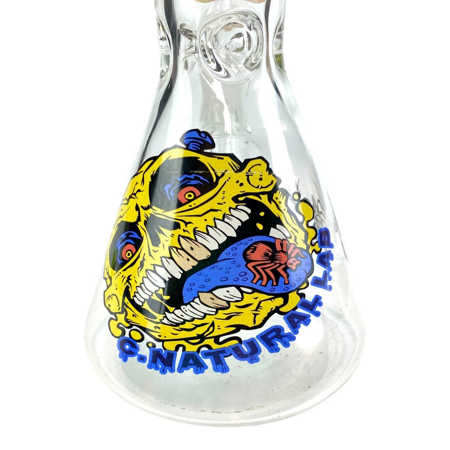 Yellow Demon 7mm Beaker Bong 35cm - The Bong Baron