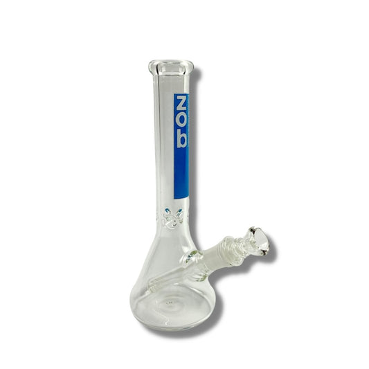 Zob Glass Basic Beaker Bong 25cm Blue - The Bong Baron